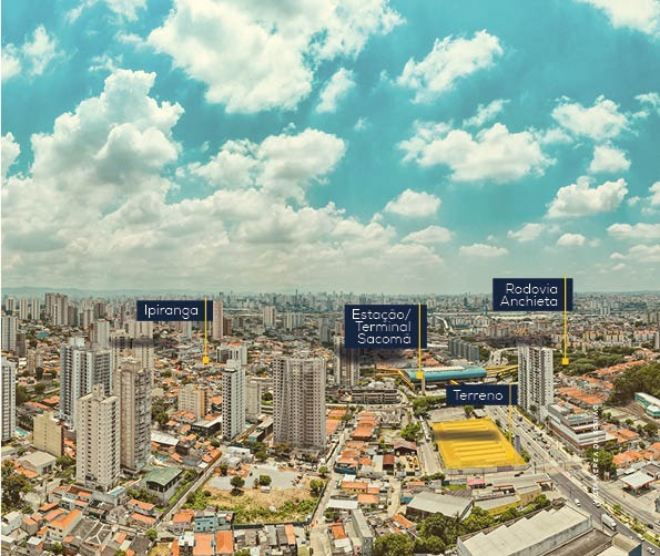 ELEV PARK SACOMÃ 2 Dorm 34m²