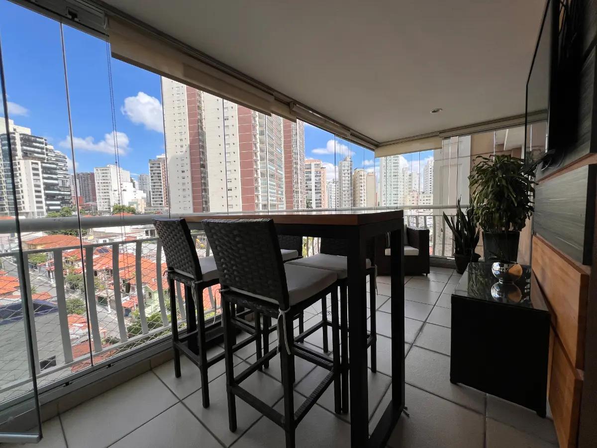 Apartamento de Alto Padrão 128m² | 3 Suítes | 3 Vagas | Sacada Gourmet — foto 3