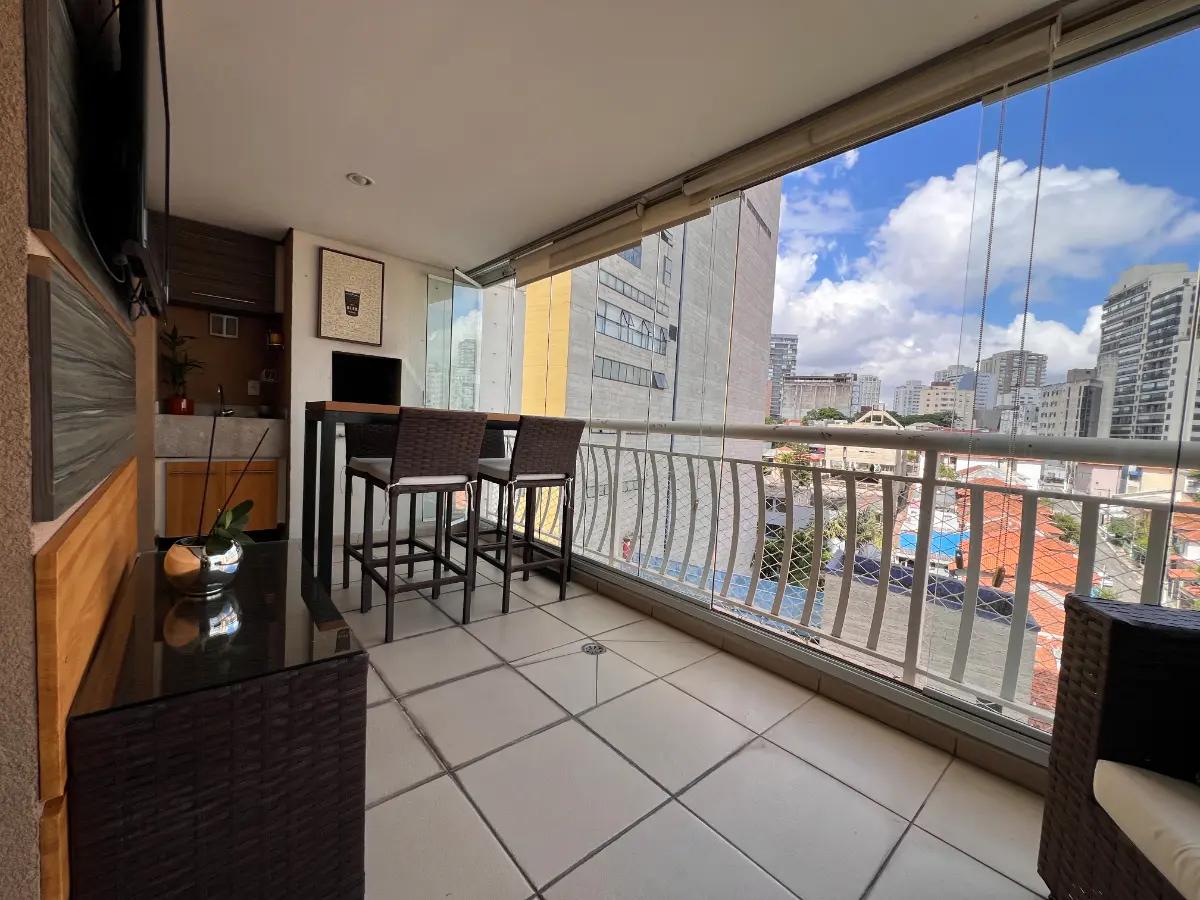 Apartamento de Alto Padrão 128m² | 3 Suítes | 3 Vagas | Sacada Gourmet