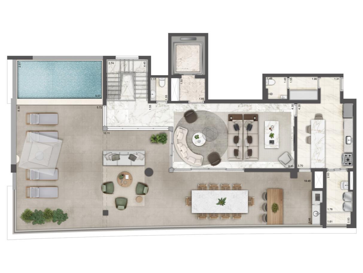 Condomínio Galleria Klabin – Setor Residencial — foto 5