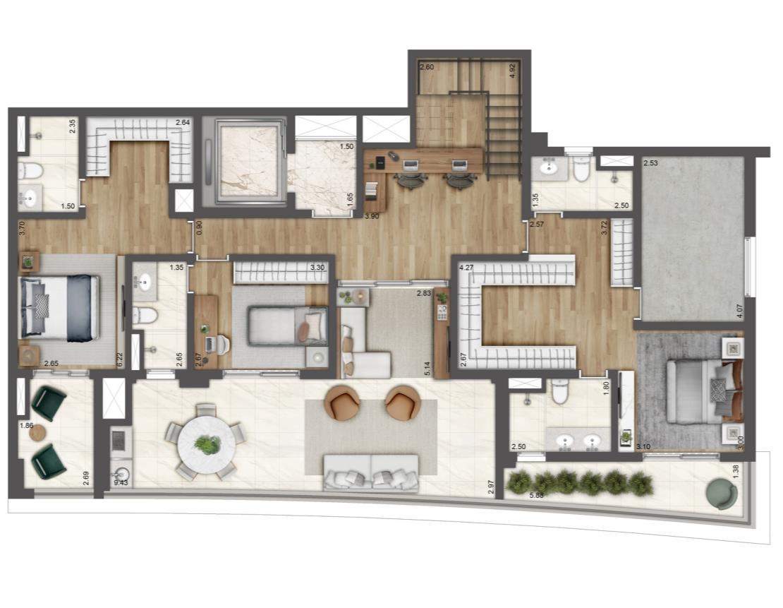 Condomínio Galleria Klabin – Setor Residencial — foto 4