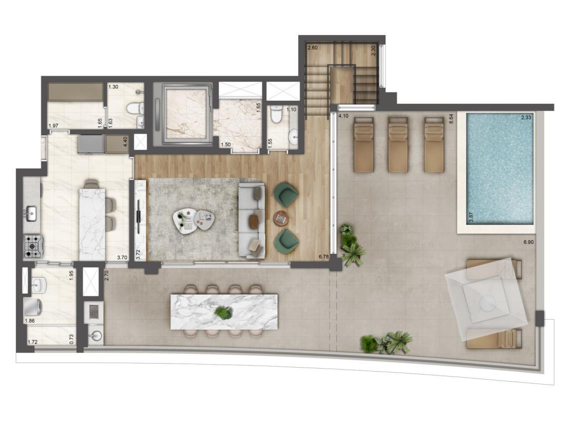 Condomínio Galleria Klabin – Setor Residencial — foto 3