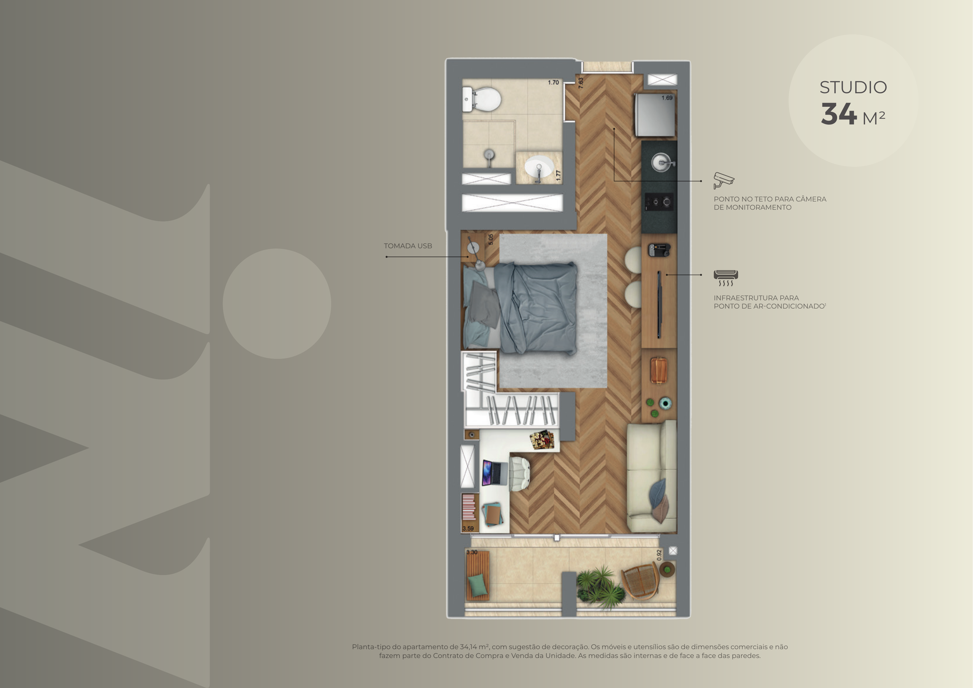 Living In Alto do Ipiranga Studio — foto 2
