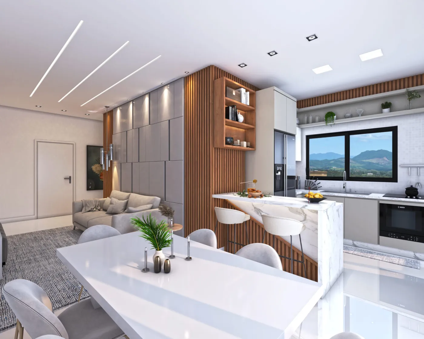 Villa Toscana Residenziale - Zanella Construtora — foto 5