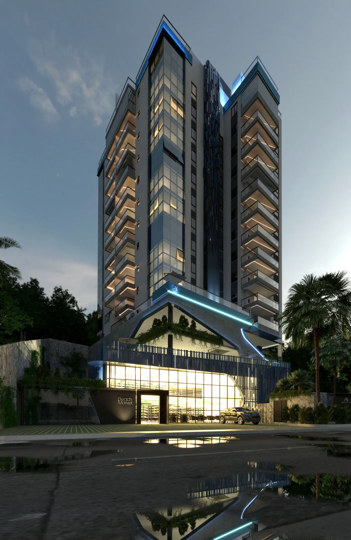 Acquamarine Residence - Absoluta Construtora e Incorporadora SC — foto 3