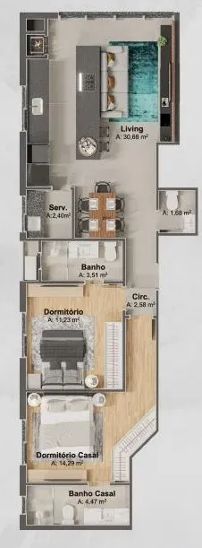 Indianapolis Residence - JKX Empreendimentos — foto 4