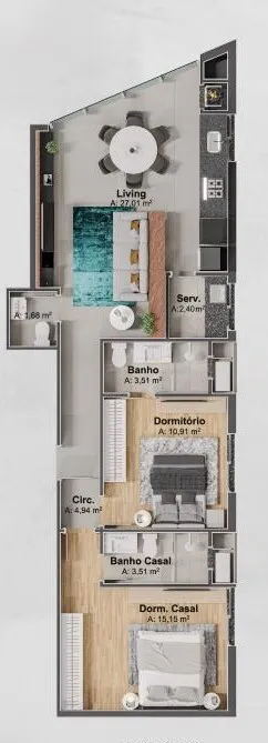 Indianapolis Residence - JKX Empreendimentos — foto 5