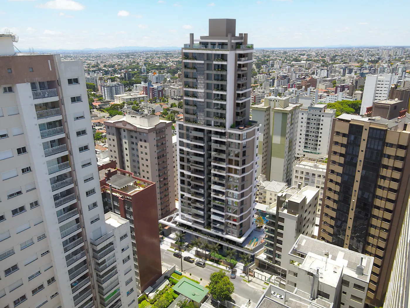 Edifício Greca Tower - Bouw