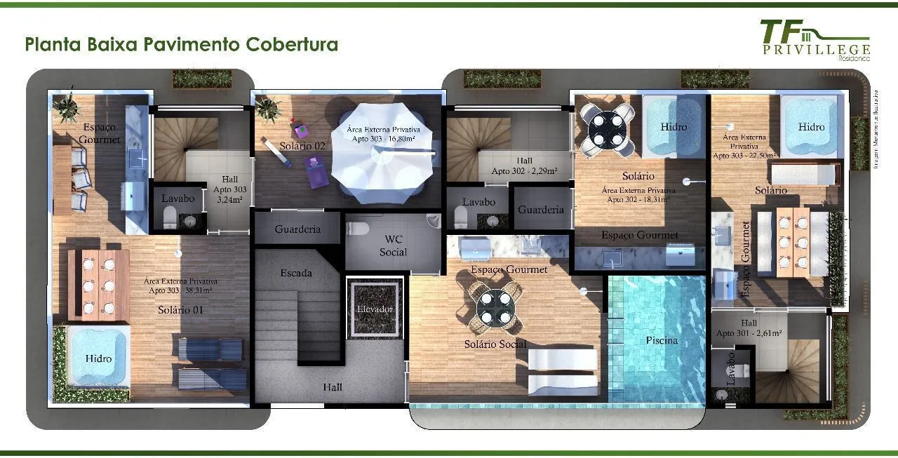 TF Privillege Residence - TF Construtora — foto 2