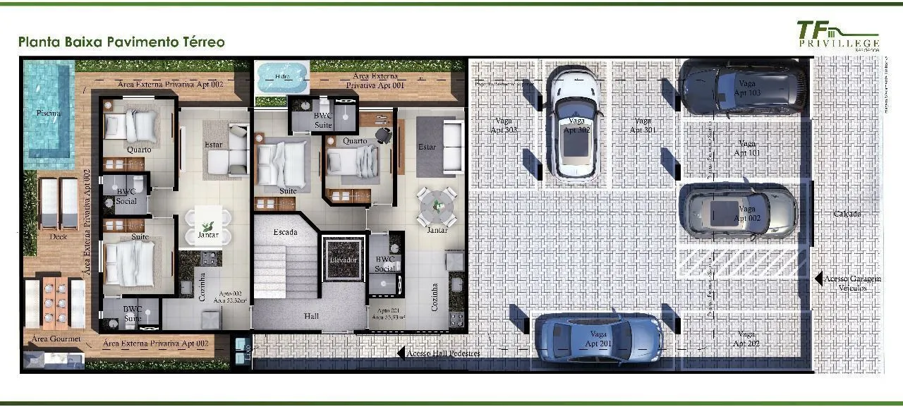 TF Privillege Residence - TF Construtora — foto 4