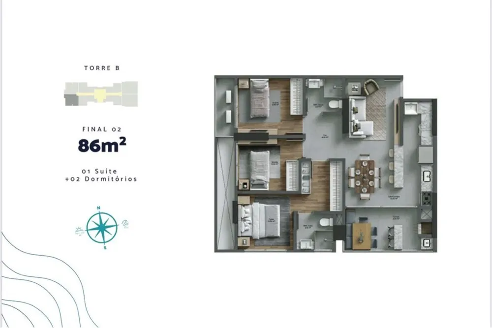 PBLC 200 Apto 590231010-114 - REMAX Dream On Exclusividades — foto 5
