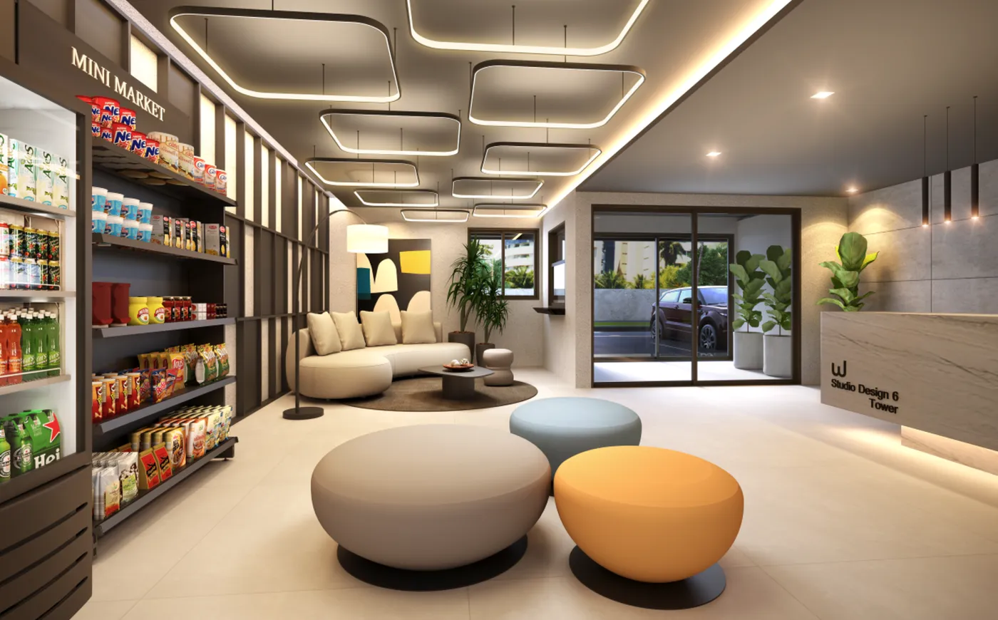 Three Towers - Residencial — foto 2