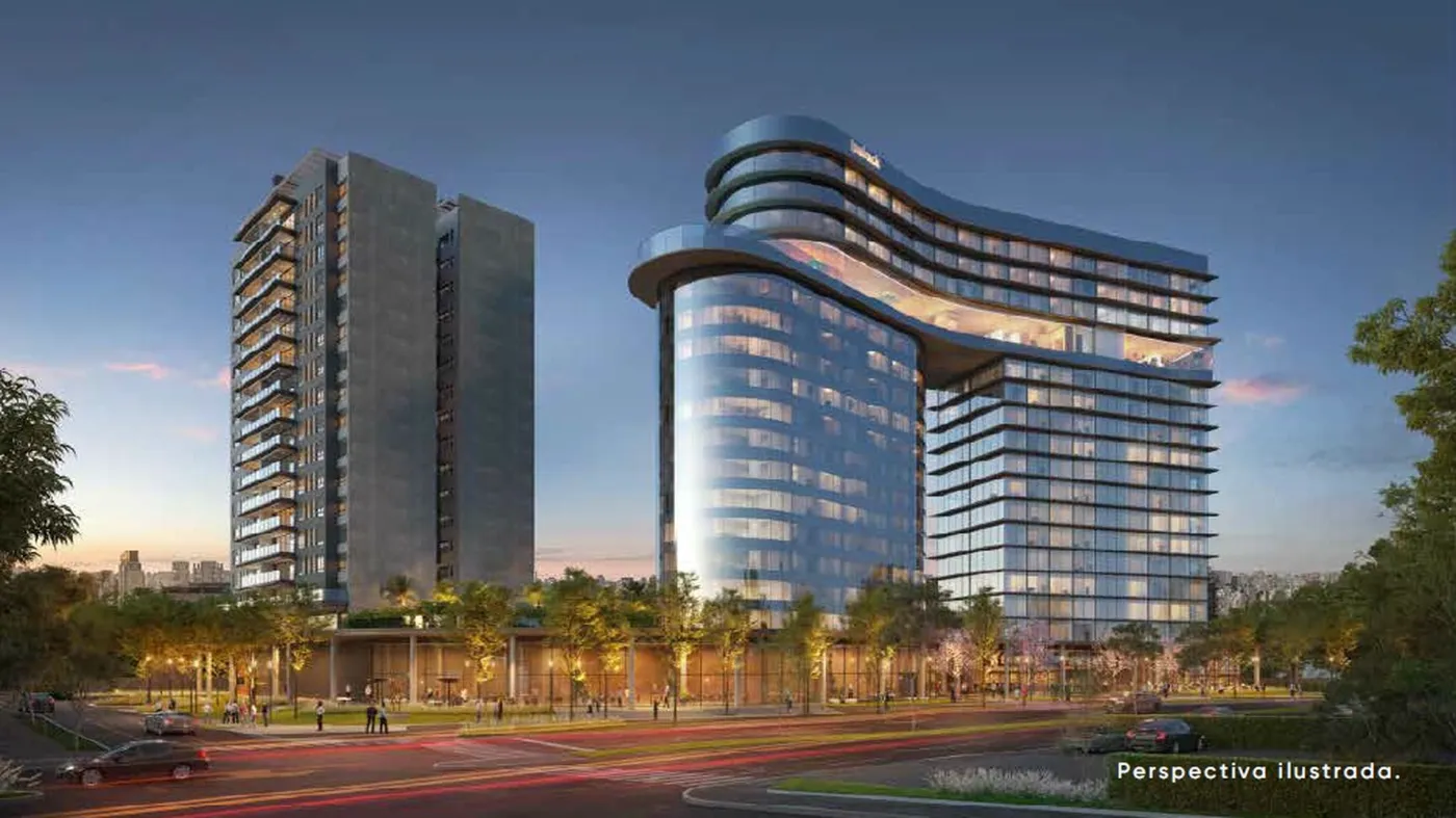 Nilo Square Residence Resort Apto ONE35395 - One Imoveis de Luxo Exclusividades