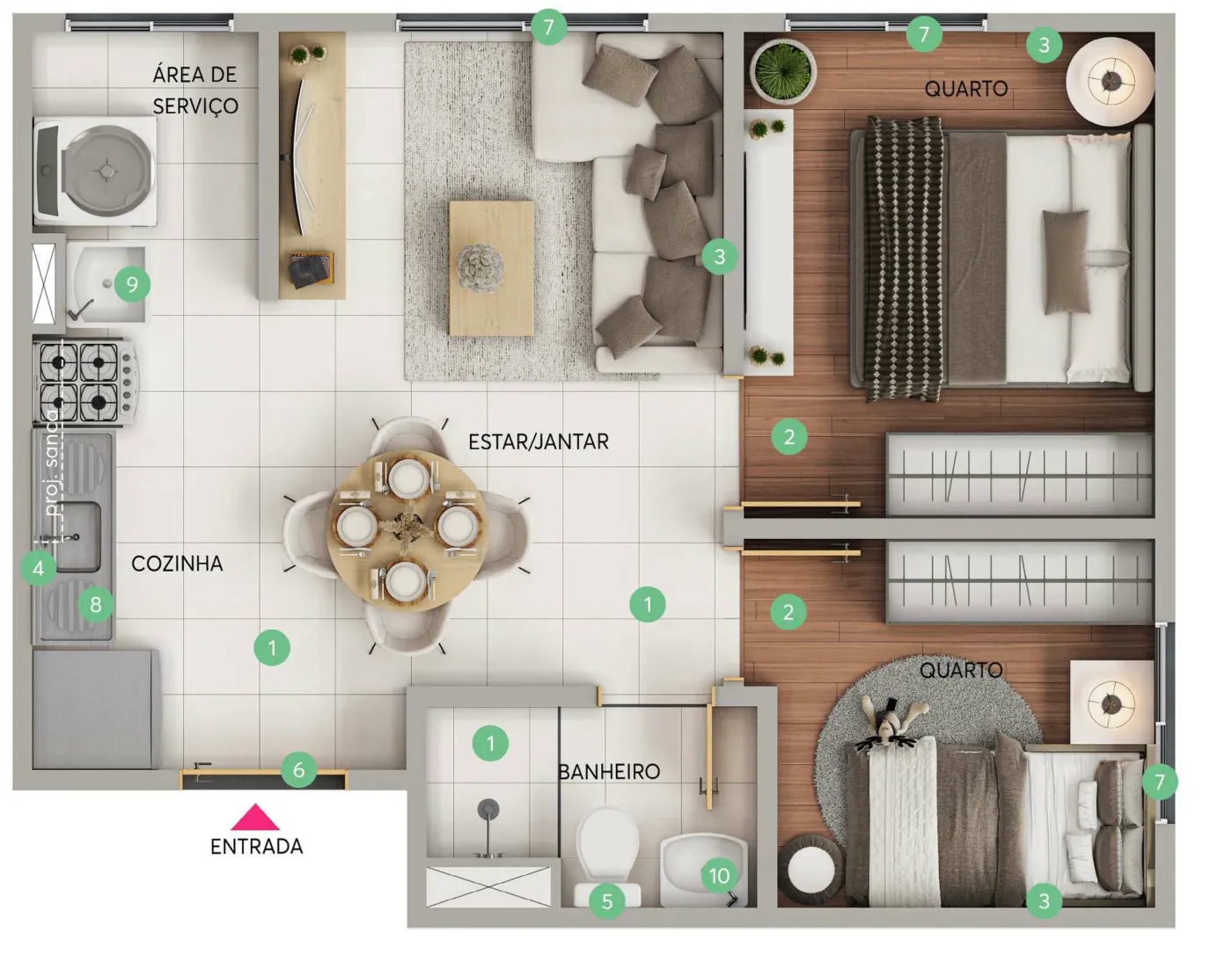 Encantos da Zona Norte - Fase 1 — foto 4
