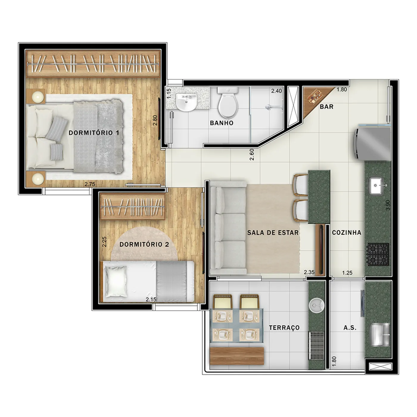 Vip Gales - MBrasil Construtora — foto 3
