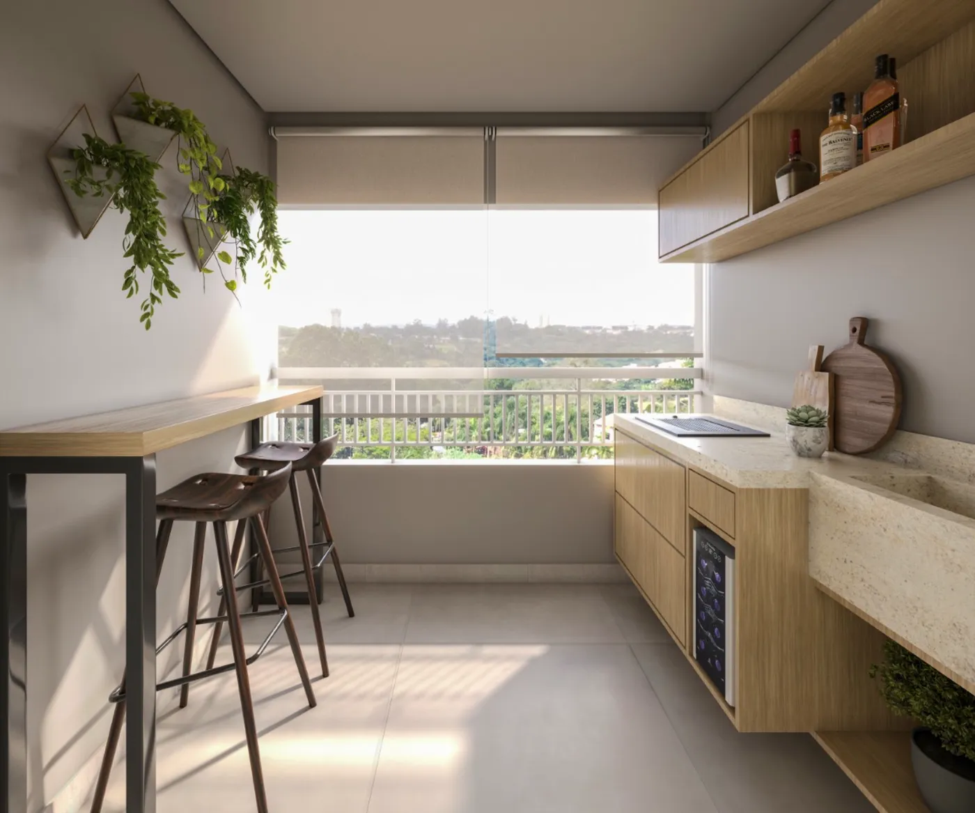 Varanda Visconde - Visconde Construtora SP Interior — foto 4