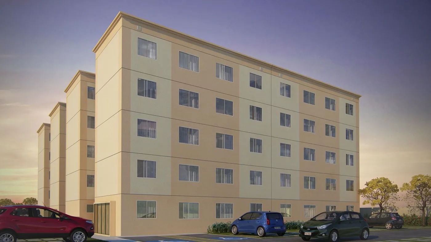 Residencial Vida Alegre Sarandi Apto 504 Bloco 18 - Luwa Dações