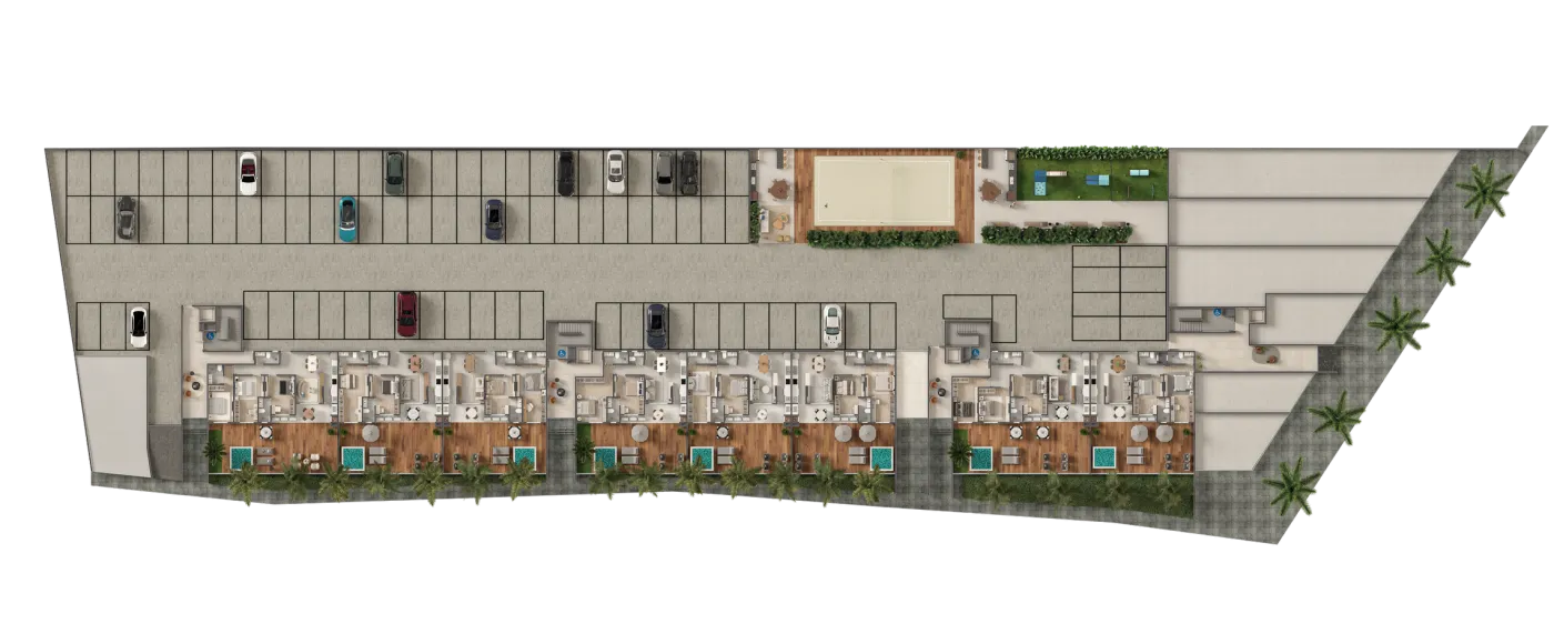 Vila do Sol Home Club - Lojas - Verticall Construtora — foto 2