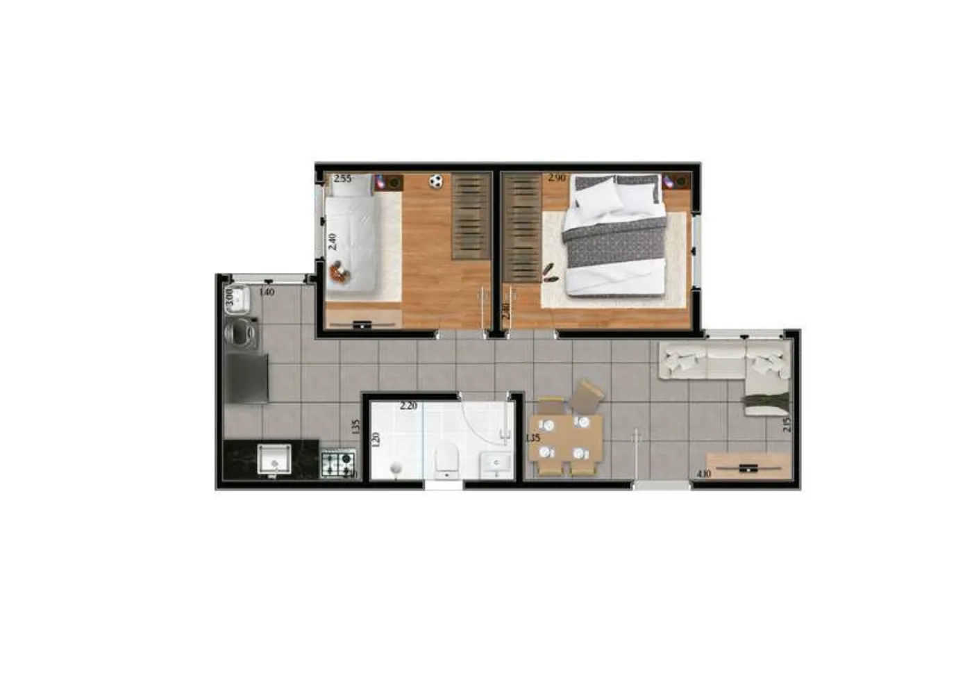 Vermelho Novo - Abbas Construtora — foto 5