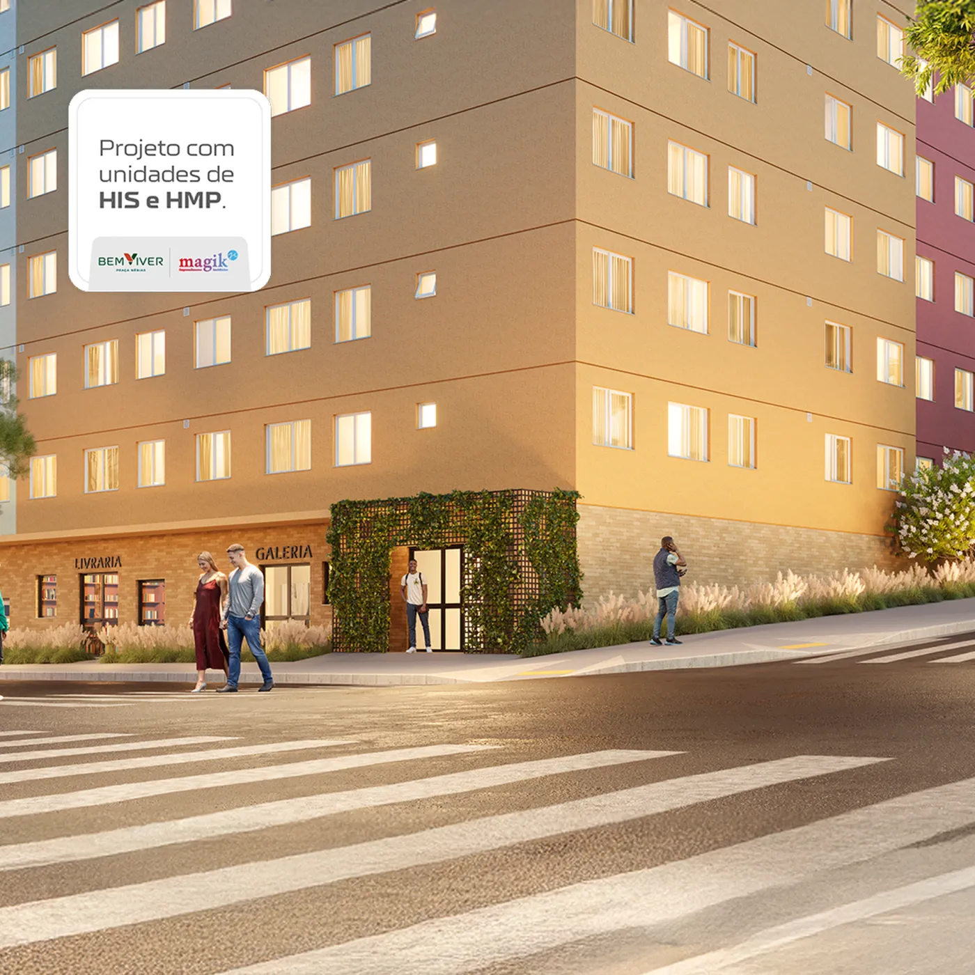 Bem Viver Praça Nébias - Residencial - Magik JC