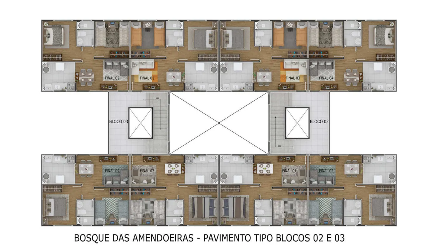 Bosque das Amendoeiras - Fase 1 Bosque das Amendoeiras - Fase 1