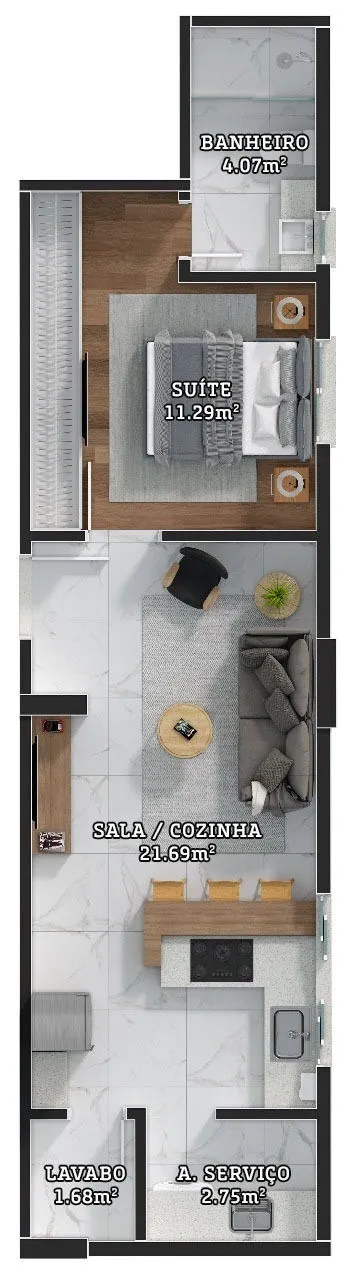 Brooklyn 365 Residence - Mussi Empreendimentos