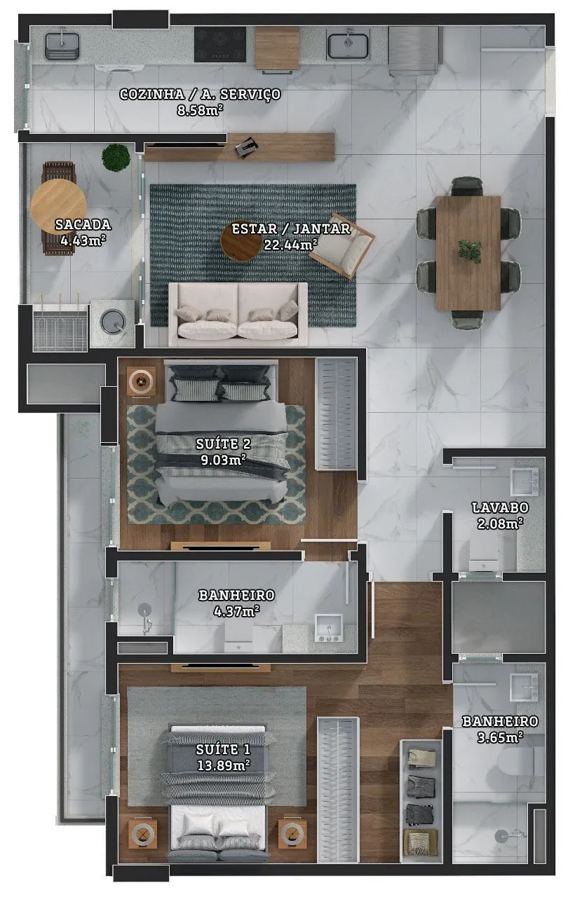 Brooklyn 365 Residence - Mussi Empreendimentos