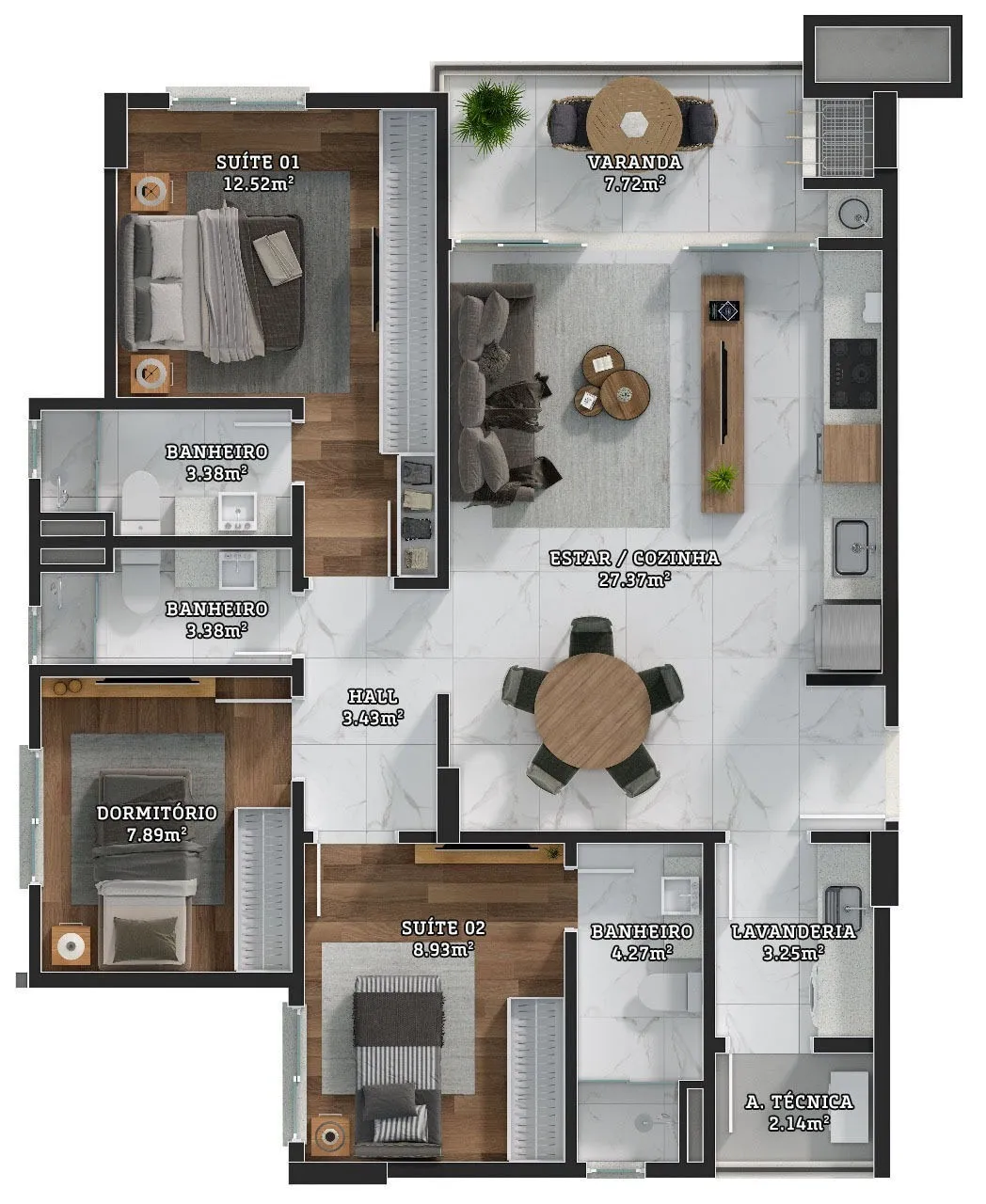 Brooklyn 365 Residence - Mussi Empreendimentos