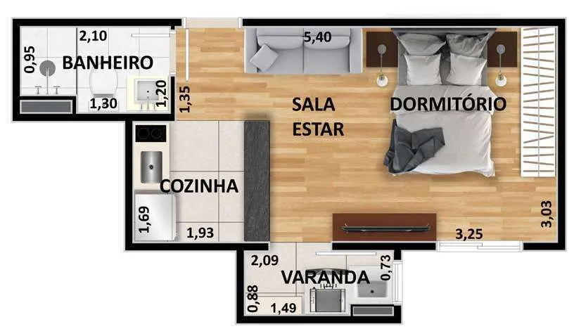 Moment Metrô Conceição - Pratica Construtora
