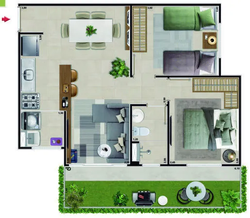 Olinda Ellis Residencial Jerivá - Fase 1