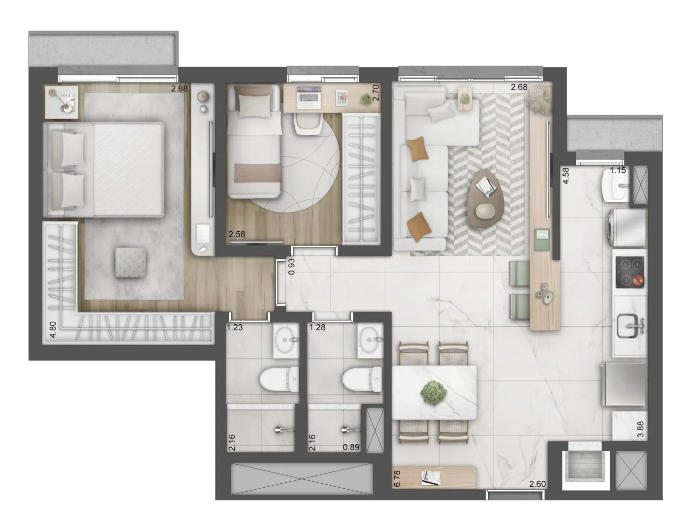 Nova Olaria Residences - Cyrela Goldsztein