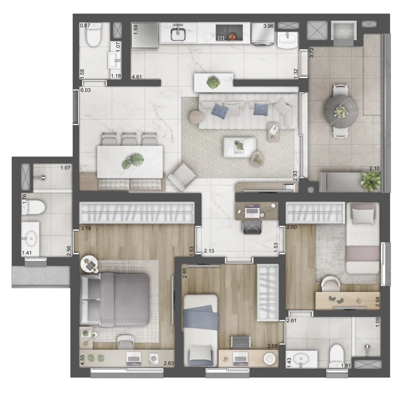 Nova Olaria Residences - Cyrela Goldsztein