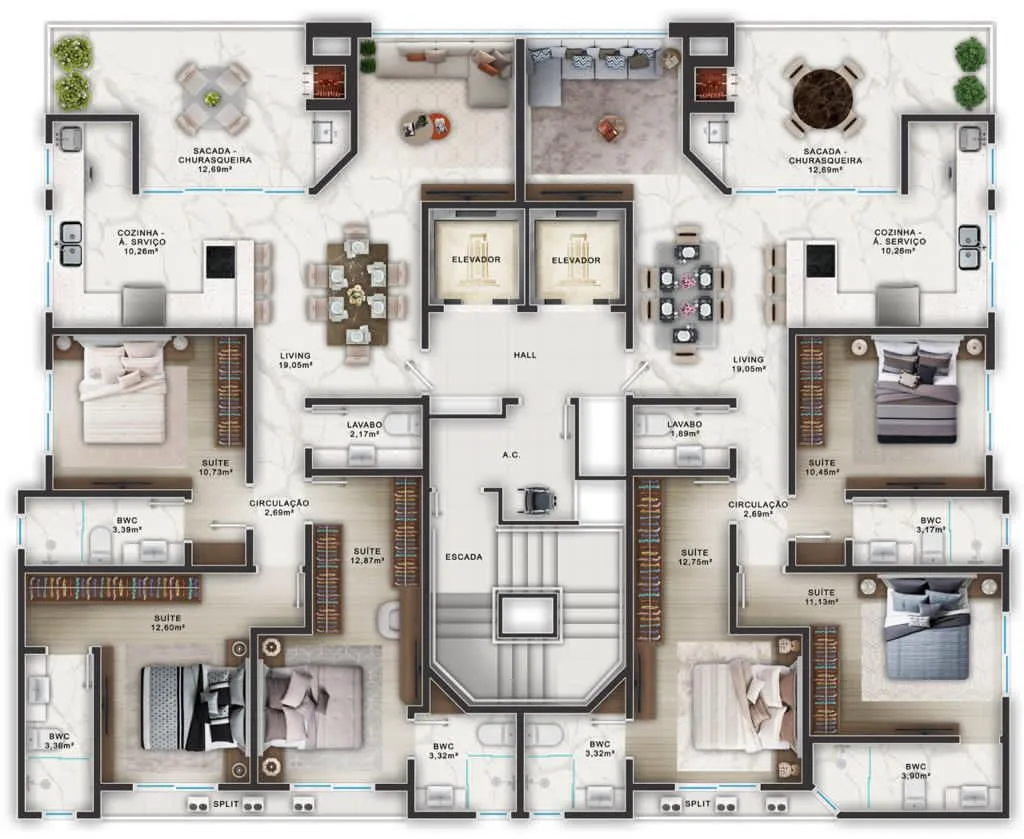 Cattena Residence - Feller Construtora