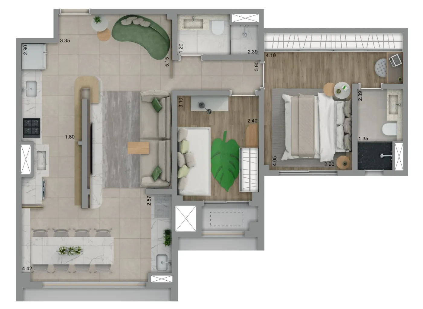 Living Grand Exclusive Freguesia do Ó - Living SP