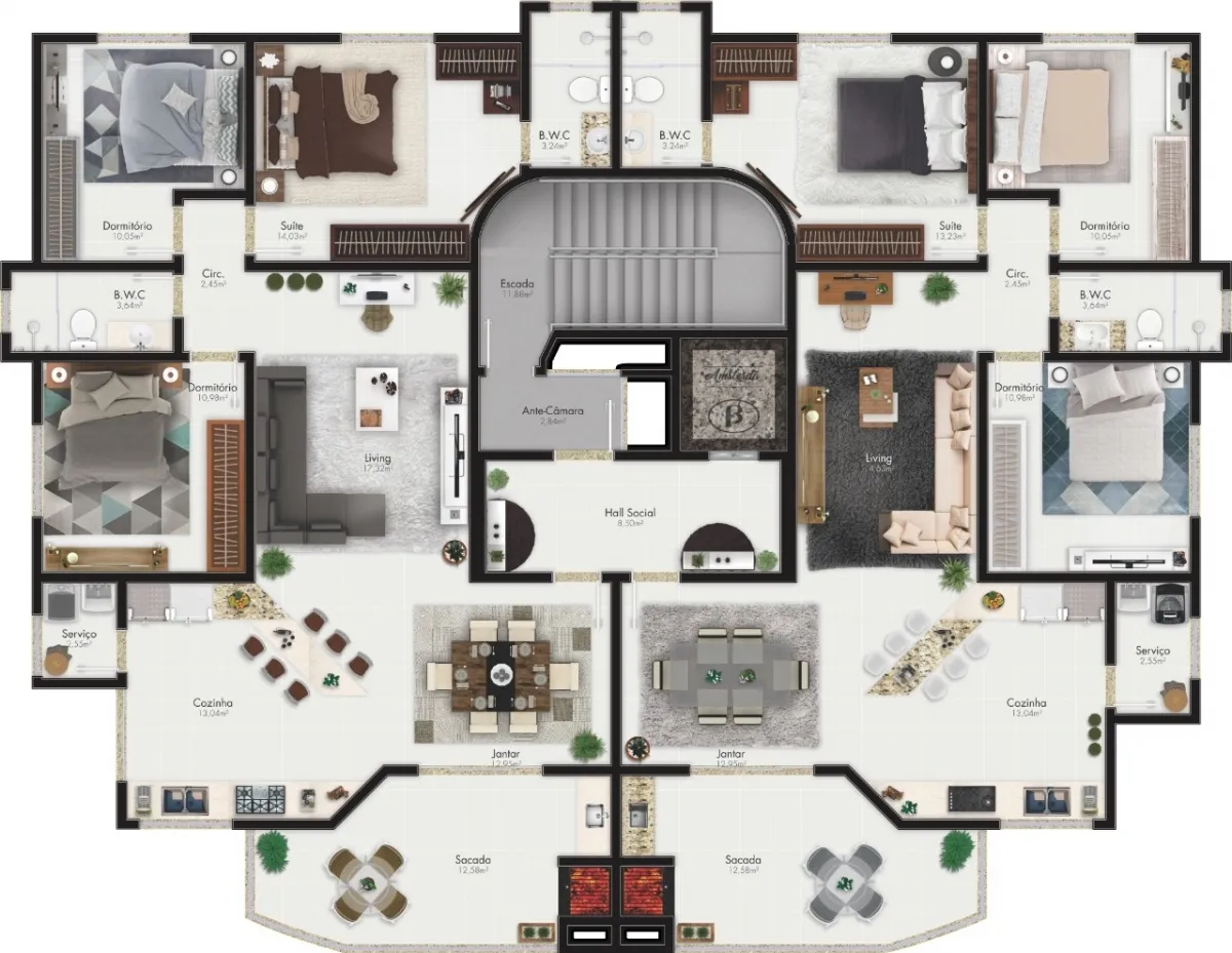 Amsterdã Home Confort - Bencke Construtora