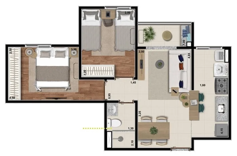 Una Mansões - Vitta Residencial SP Interior
