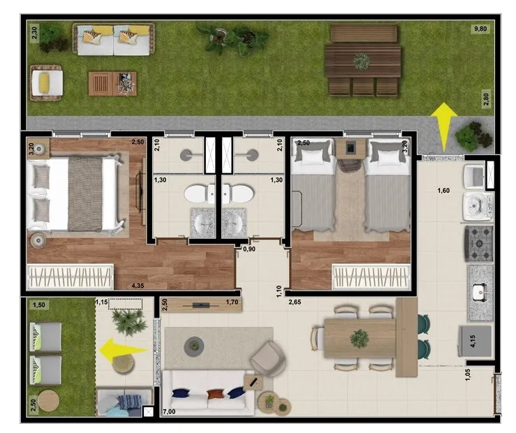 Una Mansões - Vitta Residencial SP Interior