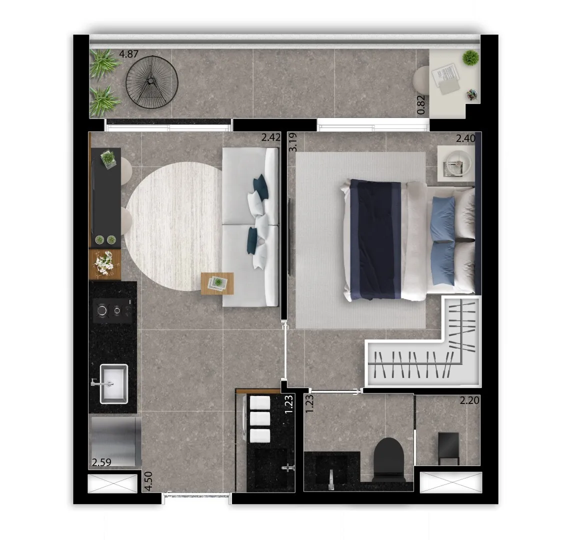 Welconx Vila Olímpia - Residencial