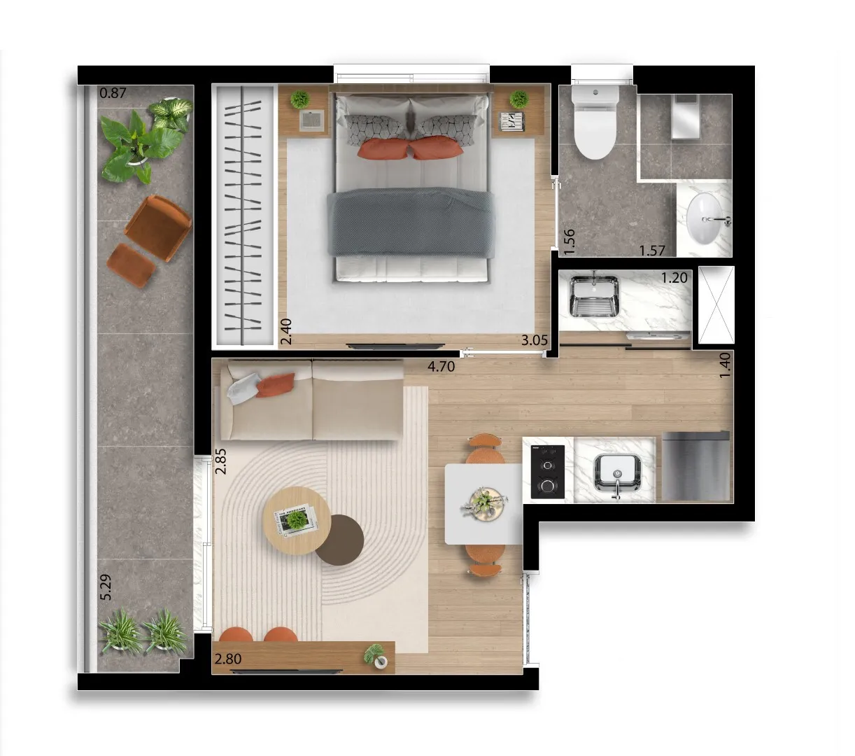 Welconx Vila Olímpia - Residencial