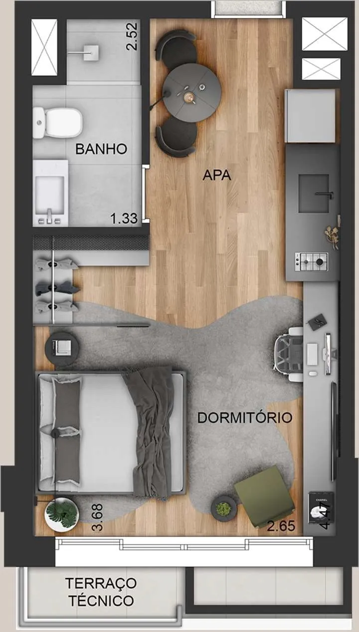 Bem Moema Studios - Residencial Bem Moema Studios - Residencial