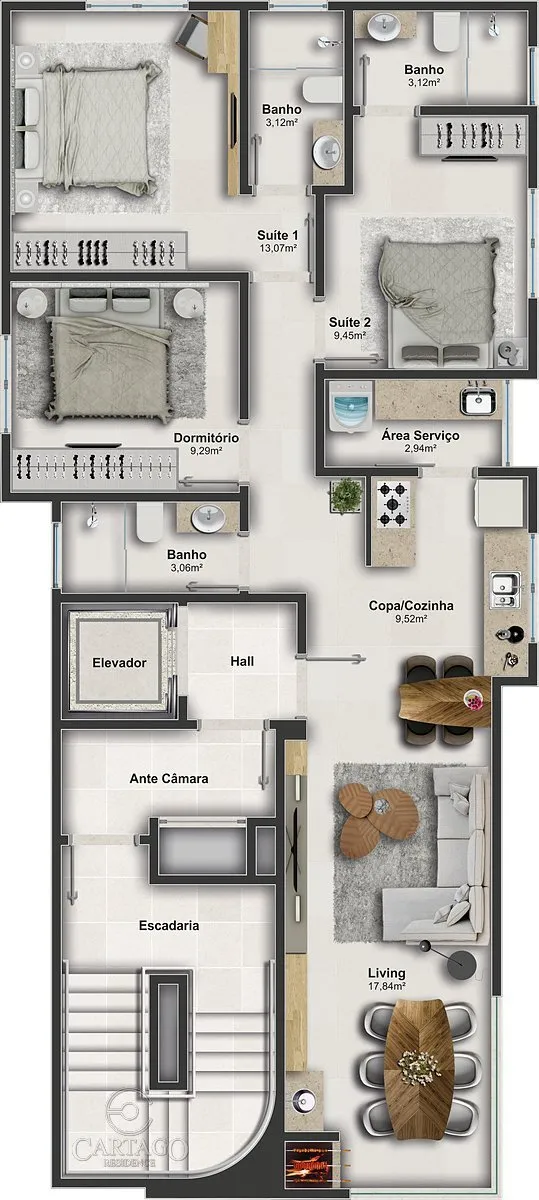 Cartago Residence - Cartajan Empreendimentos