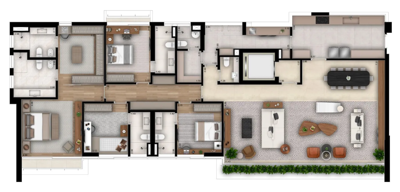Casa Brasileira Itaim - Lucio Engenharia