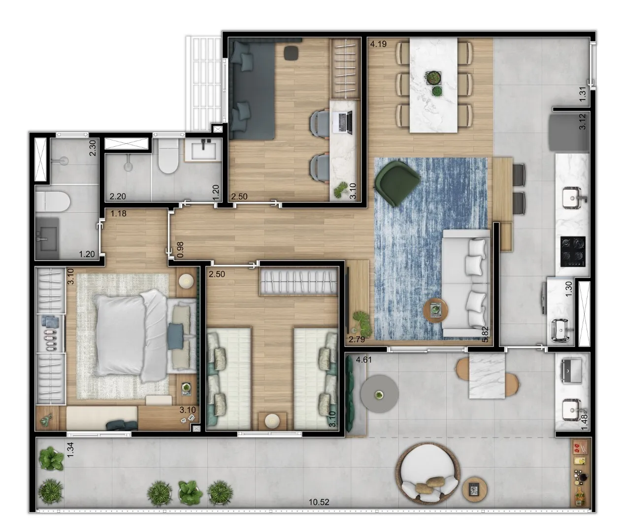 Algarve Residencial - Riva SP Interior