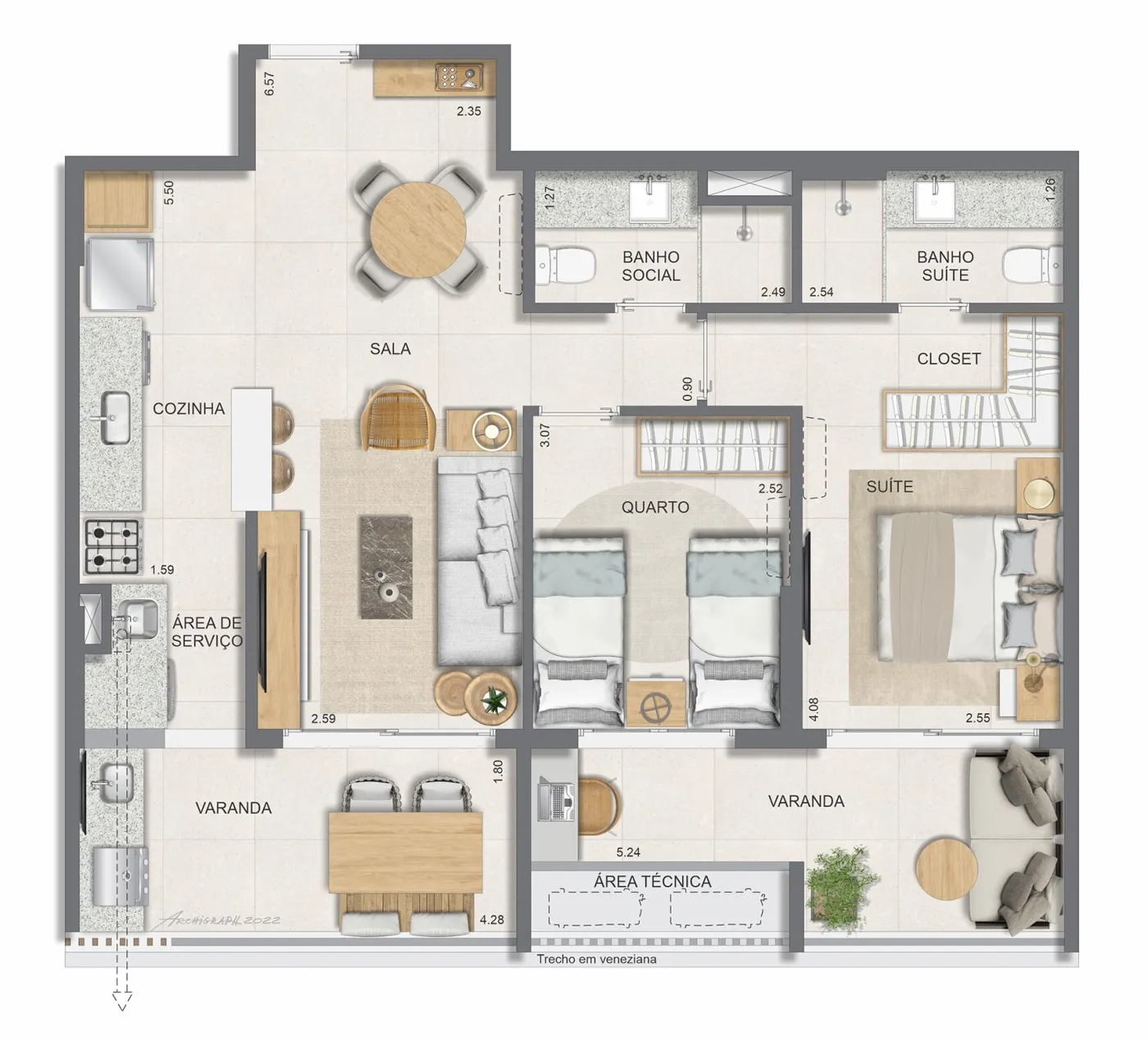 Glória Residencial Contemporâneo - Opportunity