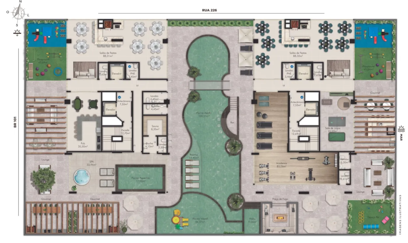 Half Beach - N1 Construtora e Incorporadora