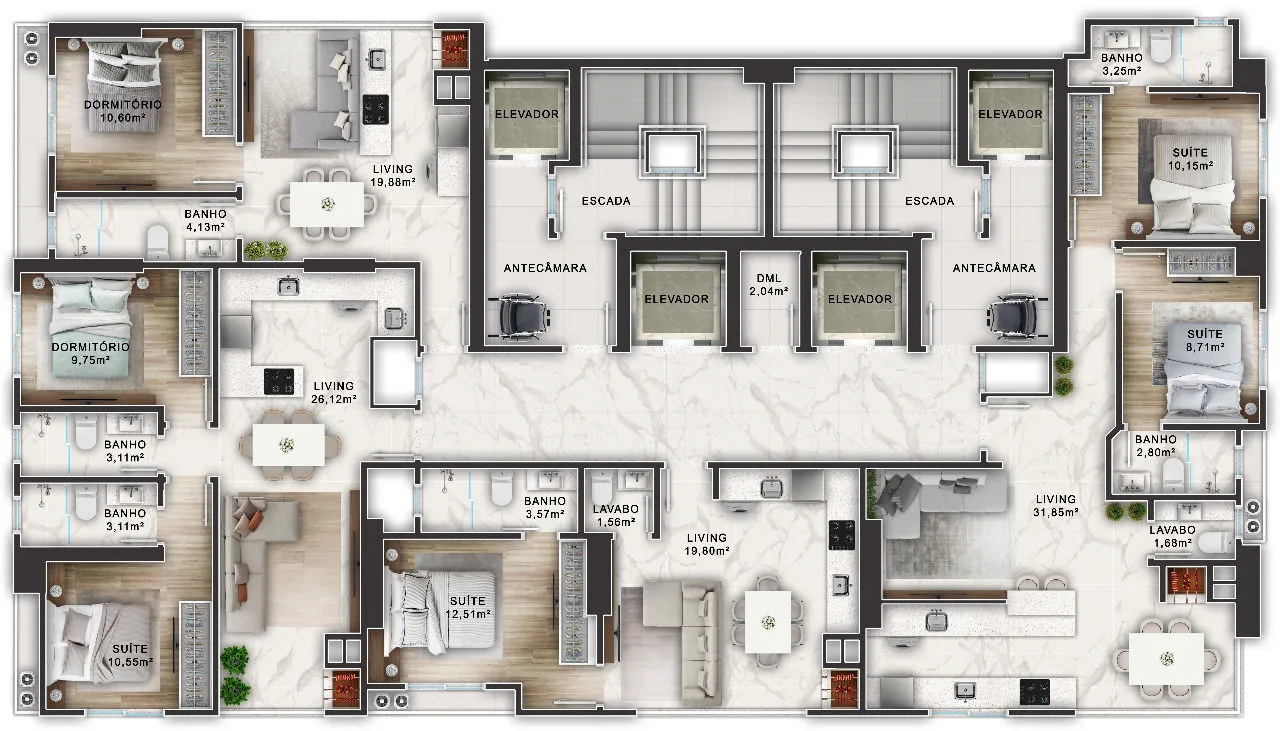 Oben 230 By Concept Flats Home - Impactos Empreendimentos