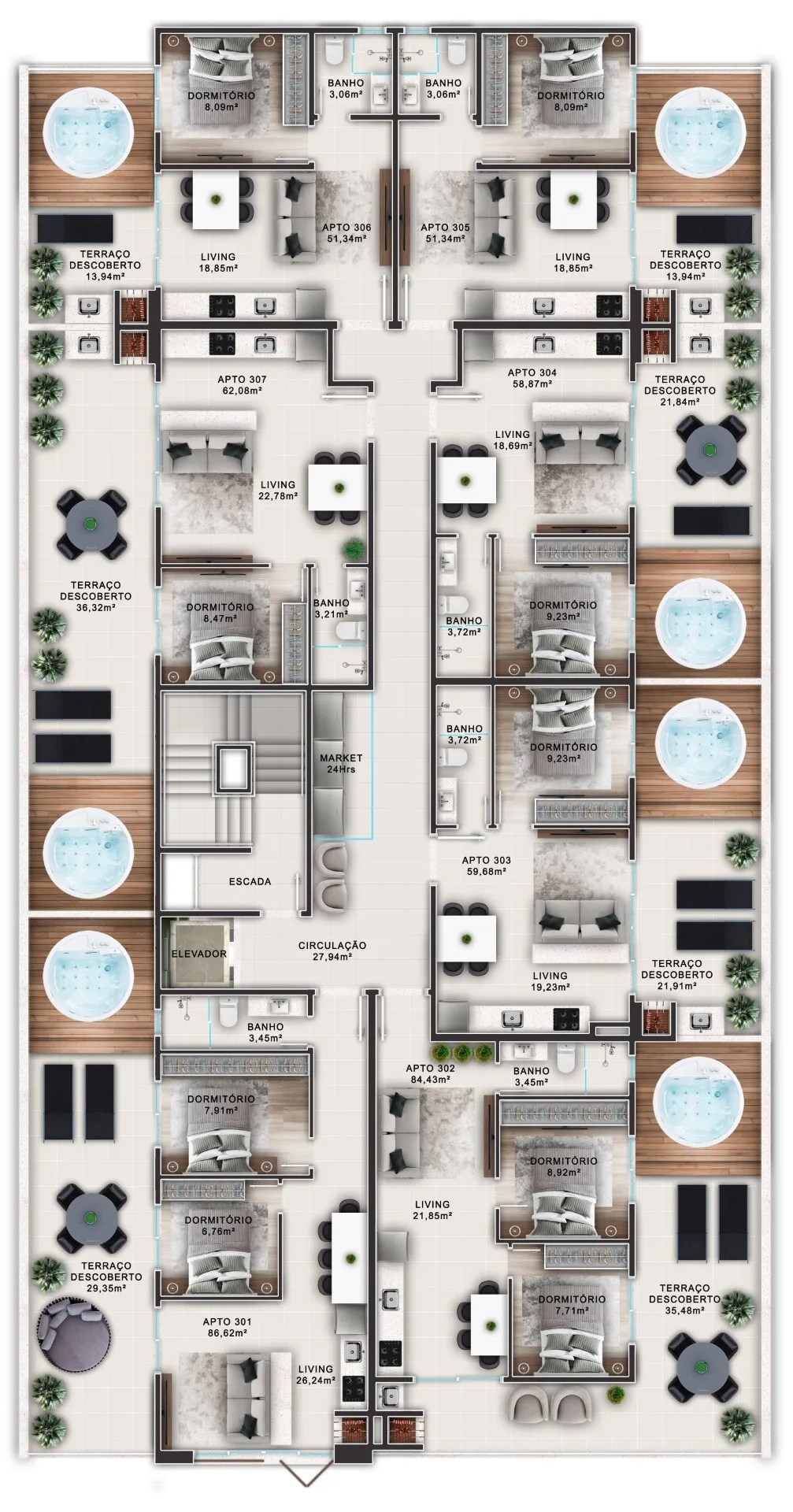 Vogue Apartments - Carraro Empreendimentos Vogue Apartments - Carraro Empreendimentos