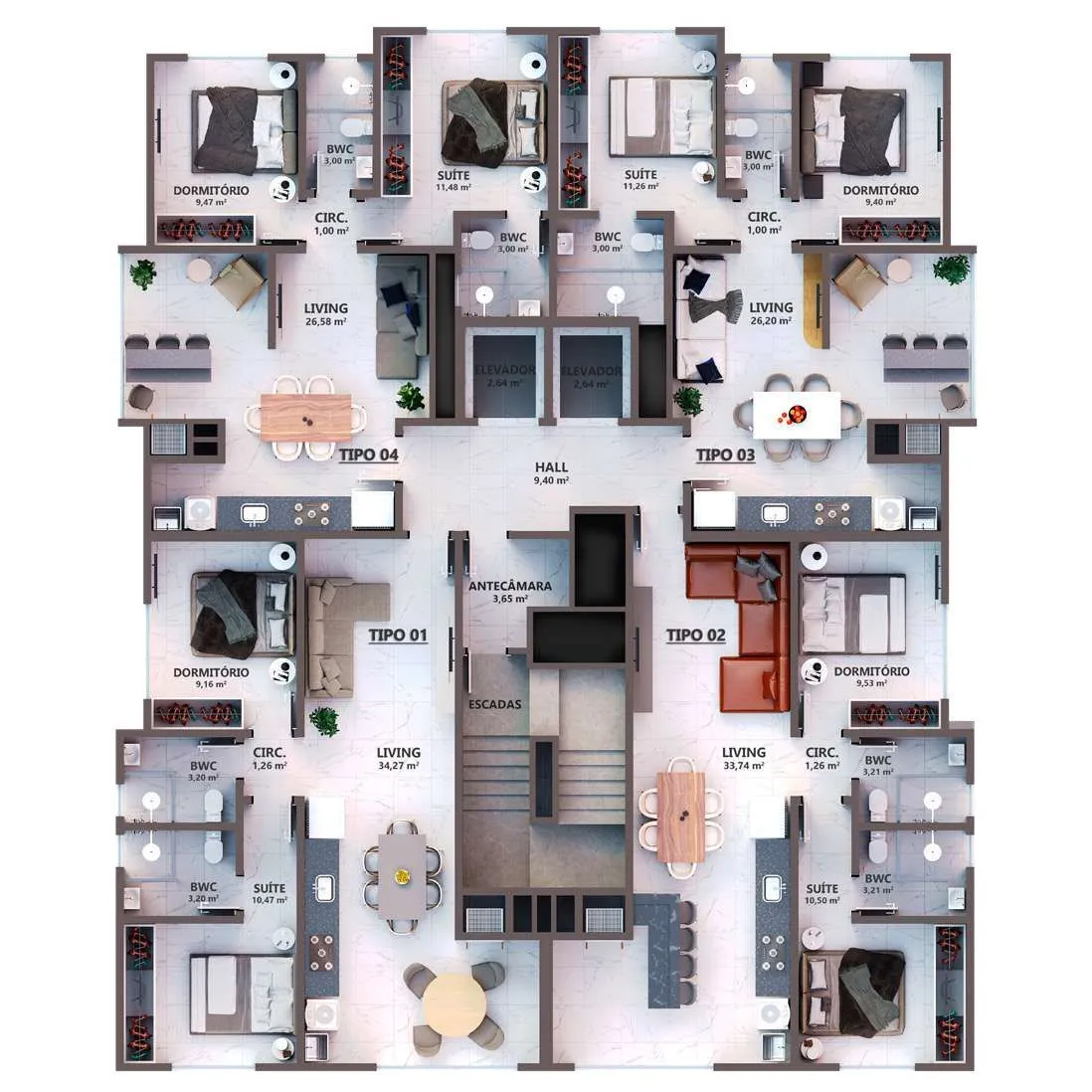 Zion Residence - Bona Empreendimentos