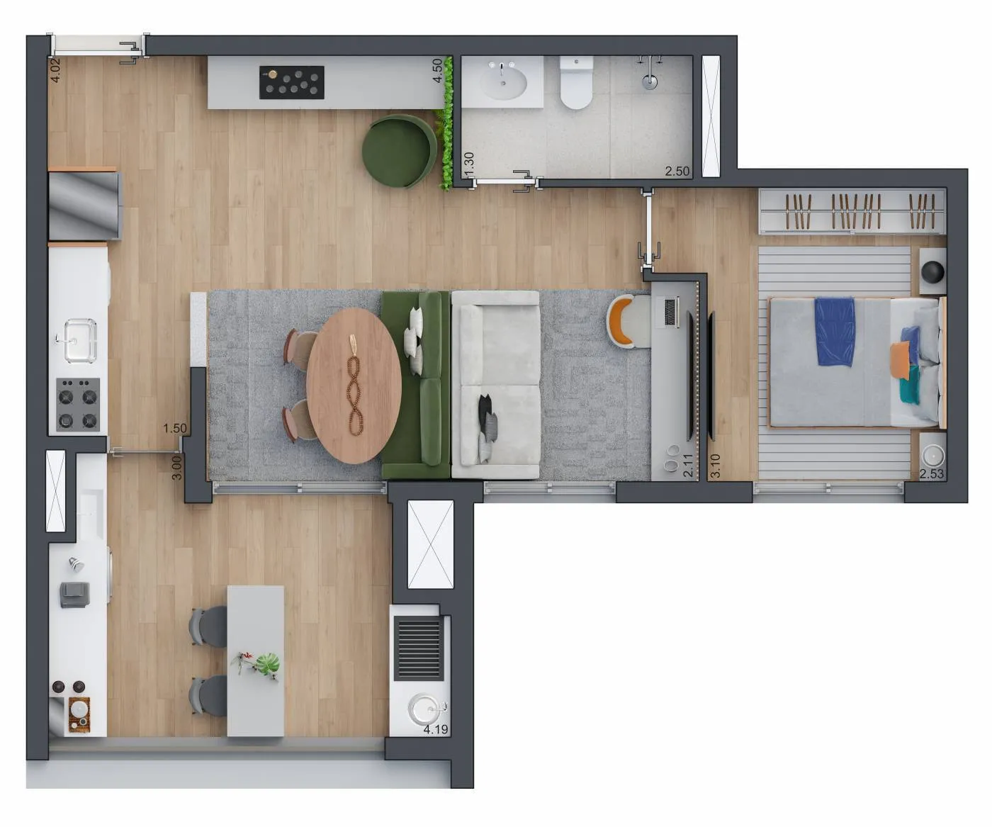 Zeit Brooklin - Residencial