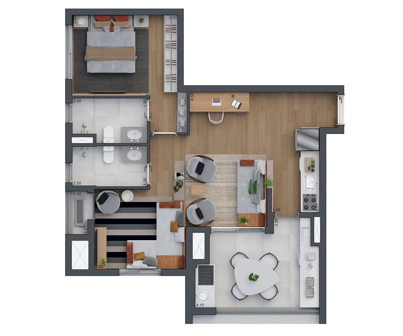 Zeit Brooklin - Residencial